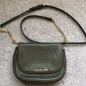 Michael Kors Olive Green Crossbody